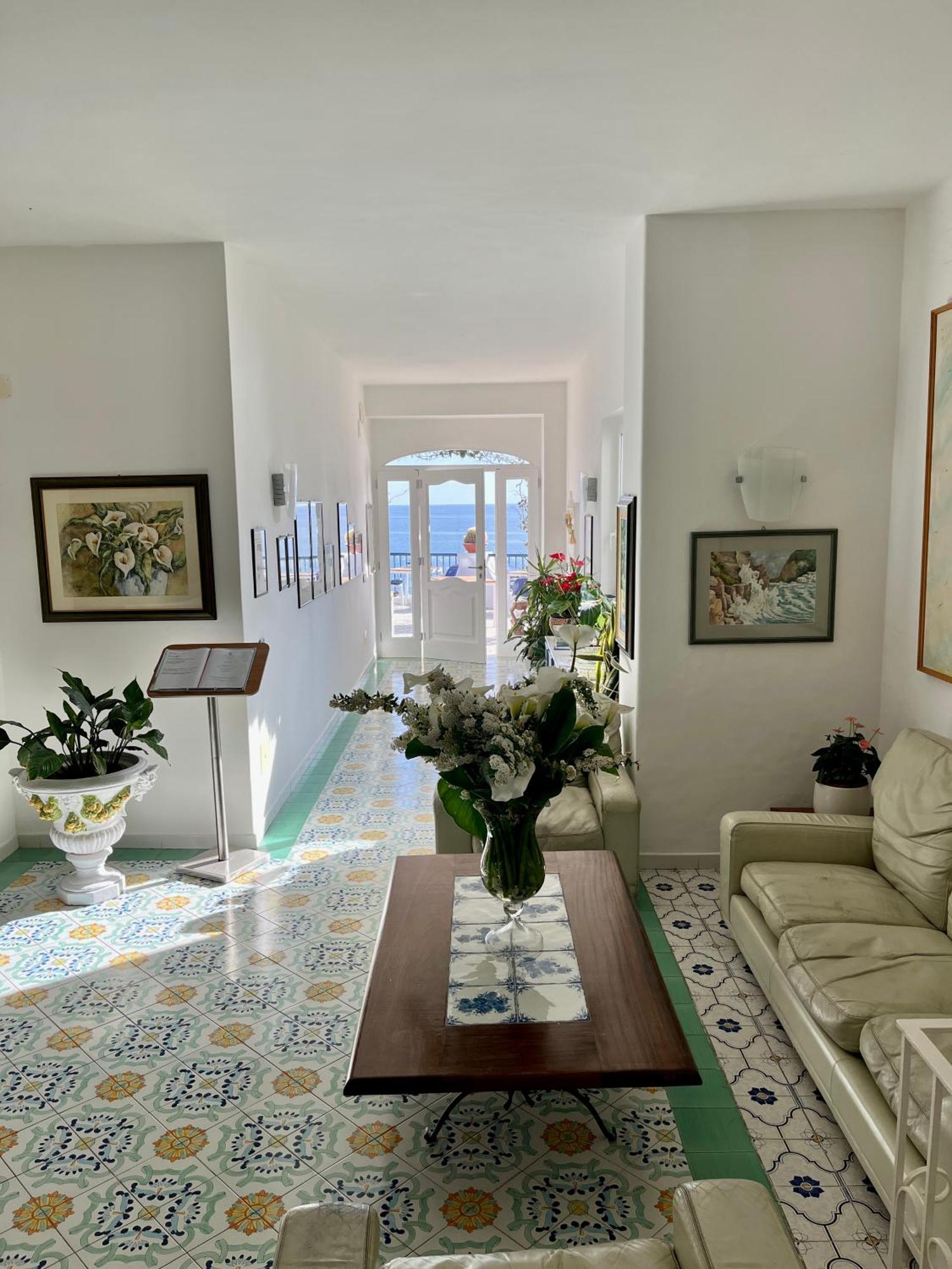 Hotel Villa Maria Sant'Angelo  Exteriör bild
